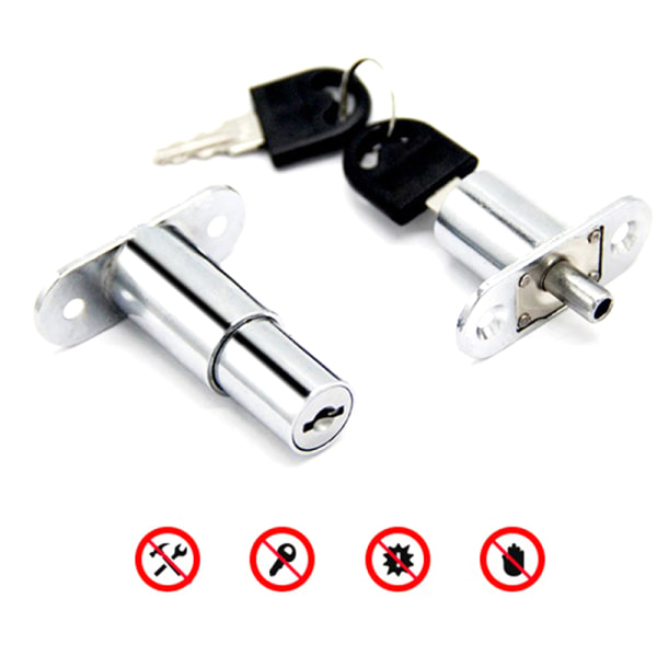 Laatikon Push Lock Liukuoven Vitriinin Kaappikaapin lukot W A2