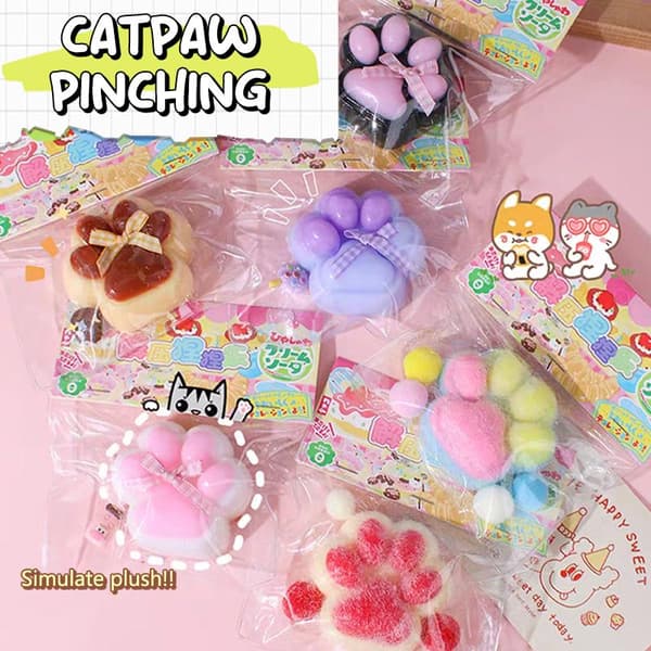 Fuzzy Fluffy Kattepote Legetøj Super Blødt Legetøj Til Børn Voksne A6