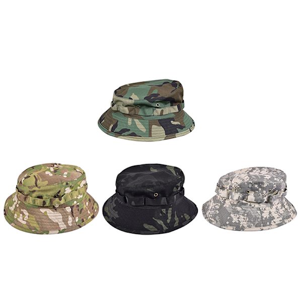 Boonie Hat Military Tactical Bucket Hats for Safari Menn Kvinner H D