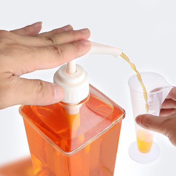 1100ml kaffesirapsdispenser Multifunktionshonungssås Ketchu 10CC