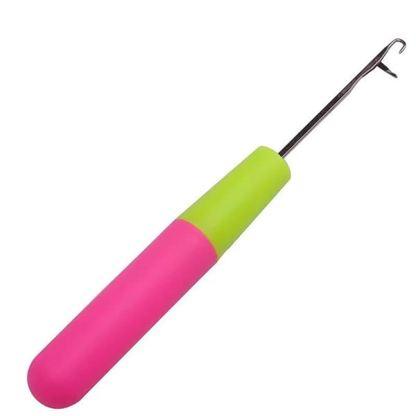 Heklenåler i plast for dreadlock-hårveving og strikking 1/5 1PC