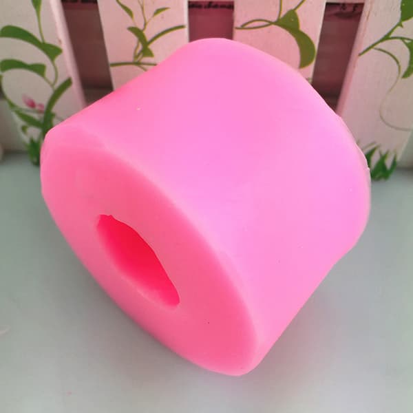 Ny blomma pion blomma silikonform choklad flip socker Baki