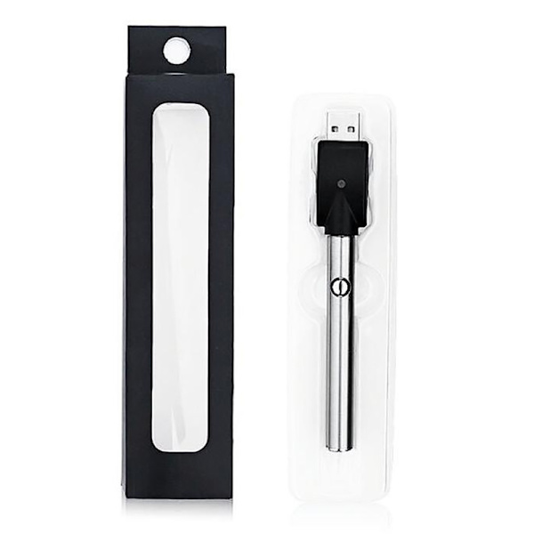 510 Thread Battery Cart Pen Justerbar spänning Smart Power Pen Black