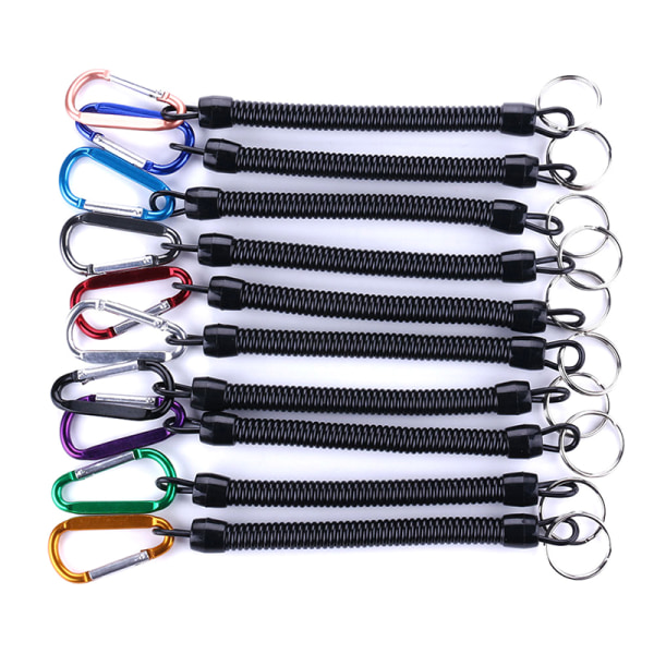 1PC Tactical Retractable Spring Elastic Rope Security Gear Tool