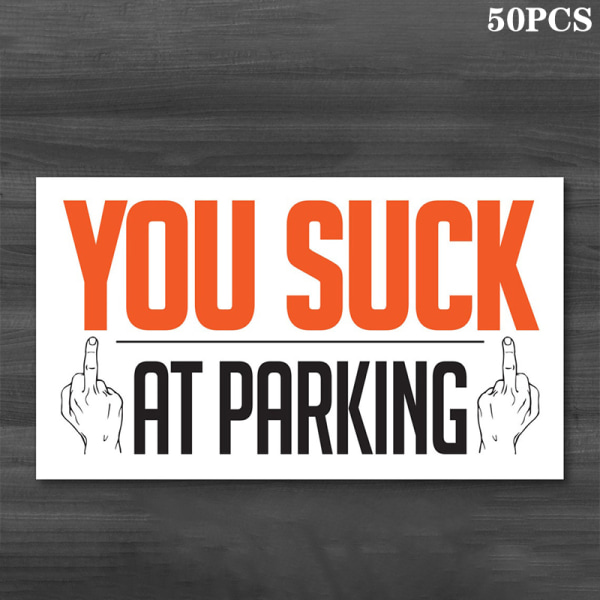 Roliga Bad Parking Violation Stickers A9
