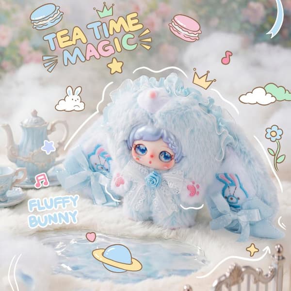 Sweet Confession Bunny Plush Blind Box Fylld Nyckelring Väska Cha 1Box Random