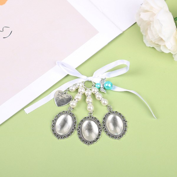 Bryllupsbukett Hjerte Fotoramme for Bryllupsminne Charm Brid C