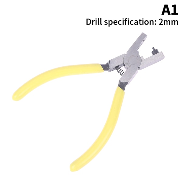 Universal hånd lærreim Klokkebånd Belte Punching Tool Punc A1