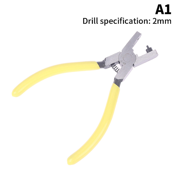Universal handläderrem Watch Bälte Punching Tool Punc A1