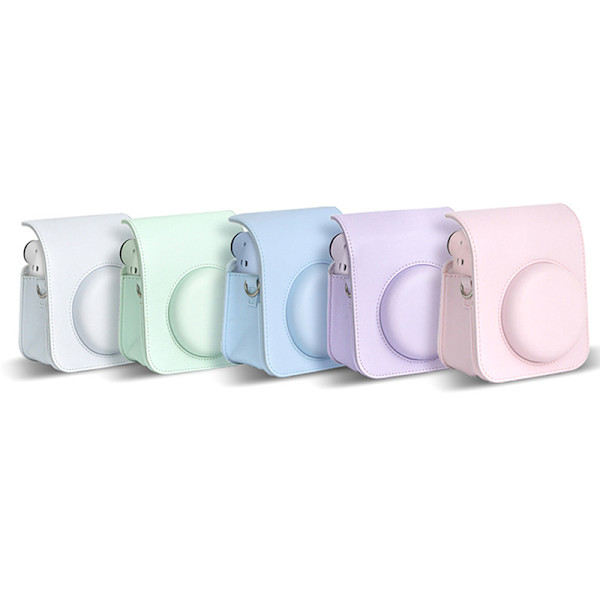 Instax Mini 12 Camera Case PU case matkalaukku Blue