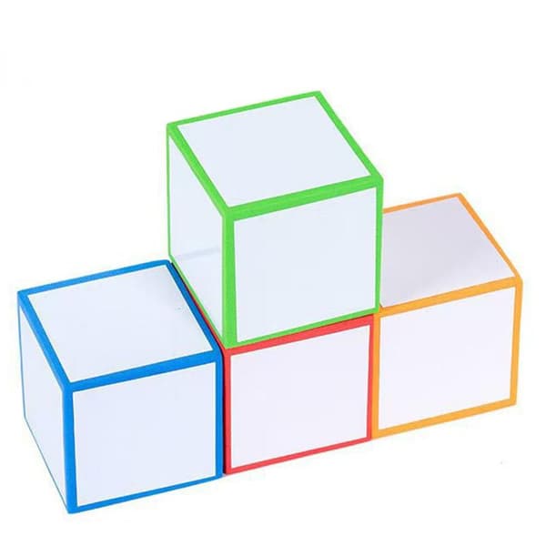 1/3/6 stk Gjenbrukbare viskbare skumterninger C10