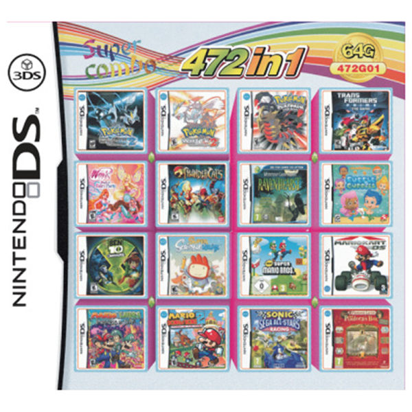 Kokoelma pelikasettikortti Nintendos DS 3DS 2DS Superille H