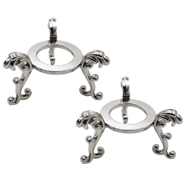 Metal Display Stand Base Krystalkugle Base Globe Stenglas Ma Silver L