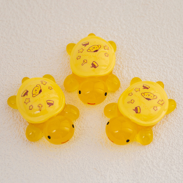 1 stk Mini Luminous Turtle Hjemmedekor Landskap Harpiks Håndverk G 3