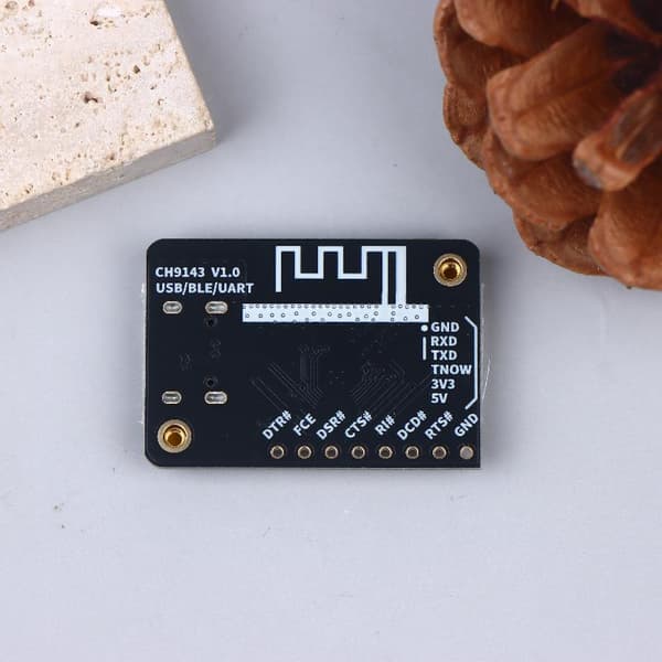 CH9143 BLE/USB/UART Modulsett 3-veis trådløs kommunikasjon Deb