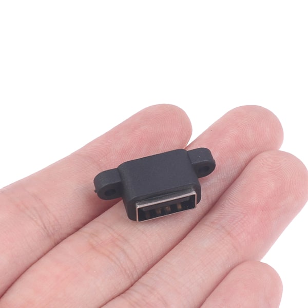 5 Stk Vanntett USB 2.0 Lading Data Tail Plug-in USB2.0 Conne