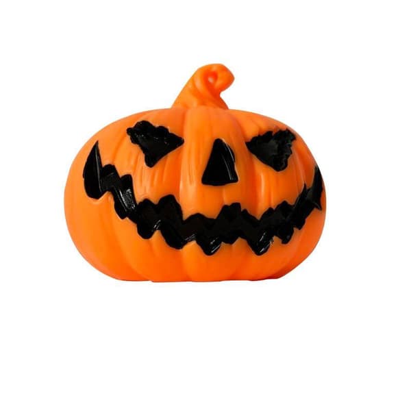 1/3-pack Halloween LED-pumpalampor Varmt sken Ansiktsdesign För A3