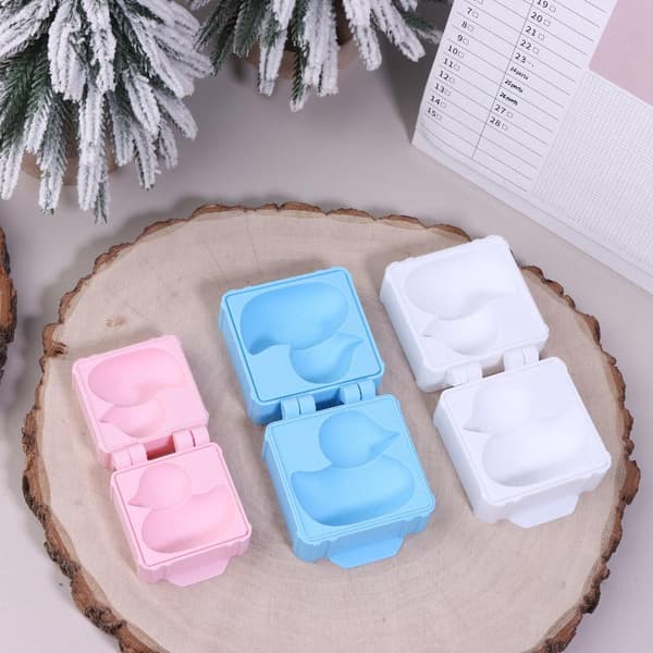 1 stk risform DIY 3D dyr andeform sushirisformer for su Pink Large