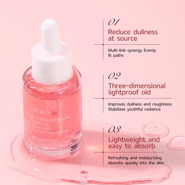 MOIKA Niacinamide 10%+TXA 4% Dark Spot Correcting Serum 30ml Br 30ml