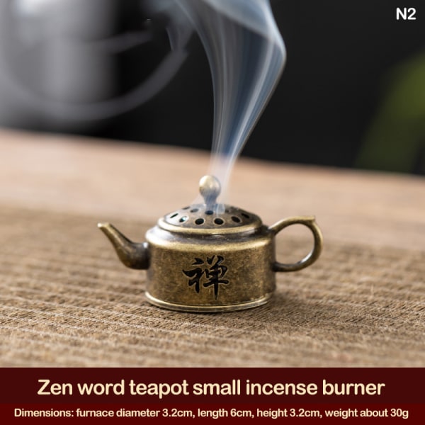 Buddhistiske redskaper Røkelsesbrenner Lotus Røkelse Røkelsekar Arkaisk C 2