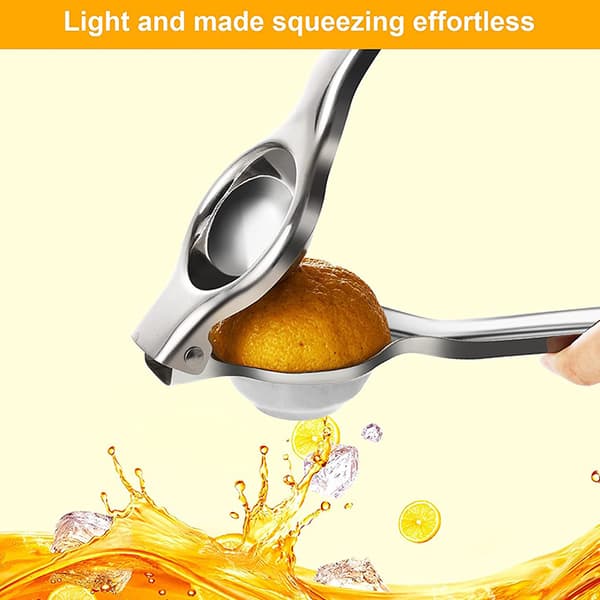 Rostfritt stål Citron Hand Manuell Juicer för Citron Orange Frui