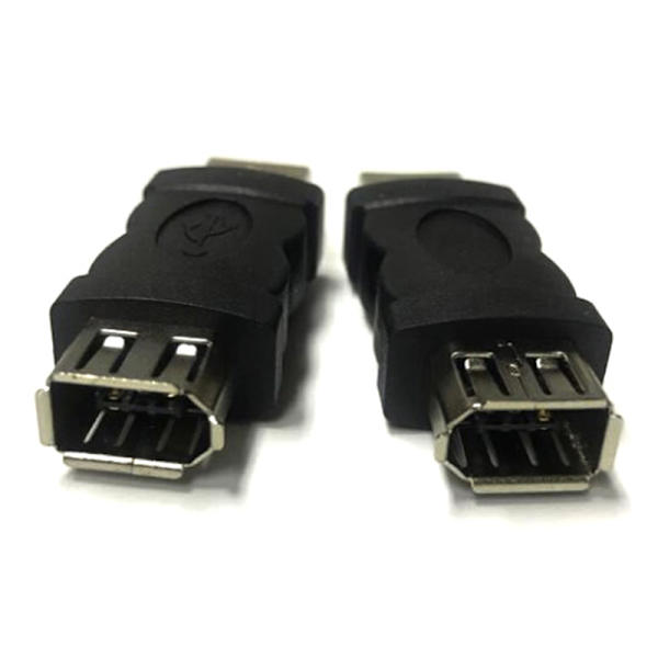 Firewire IEEE 1394 6-benet hun-til USB 2.0 Type A-han-adapter