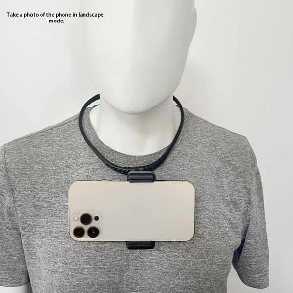 Utvidet halsfeste for telefon actionkamera lett ABS-konstruksjon A2