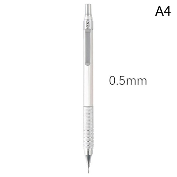 1st mekanisk penna 0,3/0,5/0,7/2,0 mm låg tyngdpunkt M 0.5mm silver pencil
