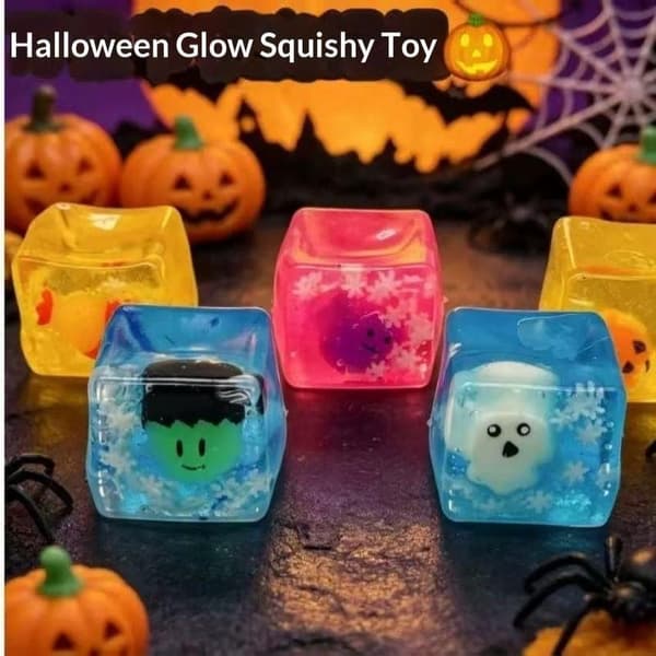 Uudet valaisevat Halloween-pelottavat kuutiot A6 box