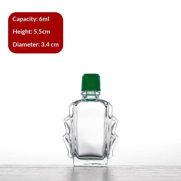 3ml 6ml 7ml 9ml 12 ml minilasipullot öljypullot purkit A3