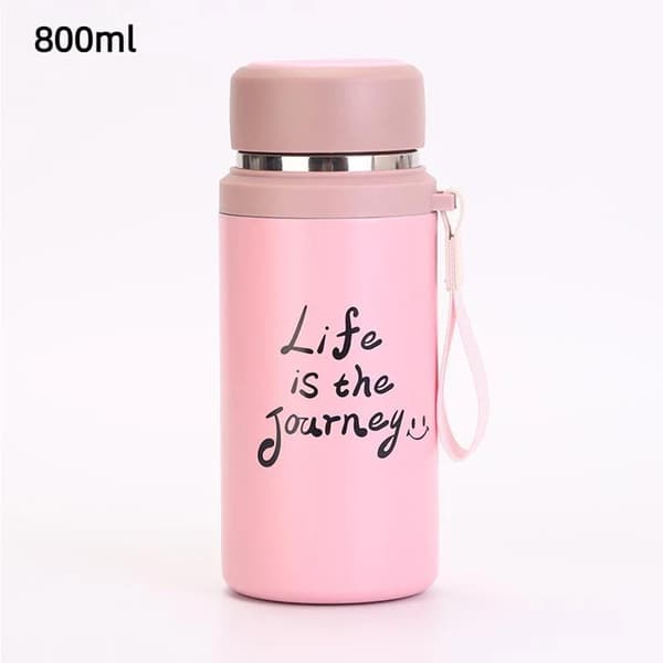 800/1000 ml tyhjiöeristetty pullo, vuotamaton kansi, kannettava A1