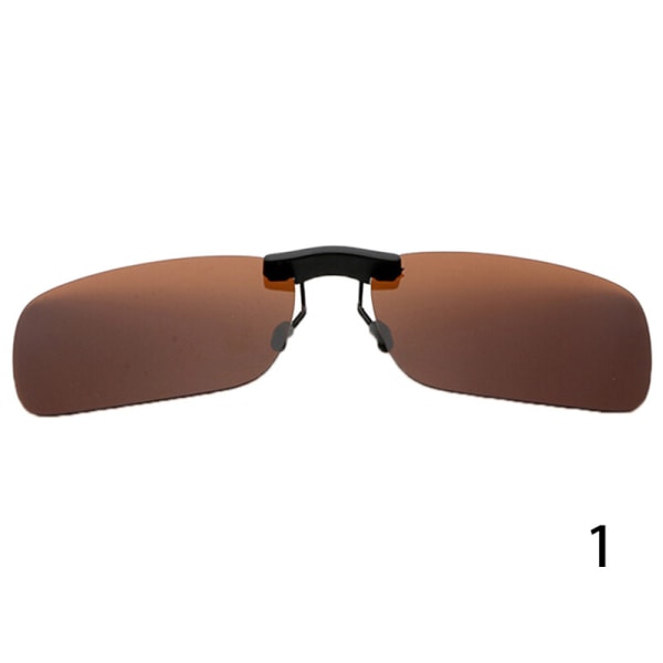 Polariserad Clip On Driving Glasögon Solglasögon Day Vision UV400 L 1