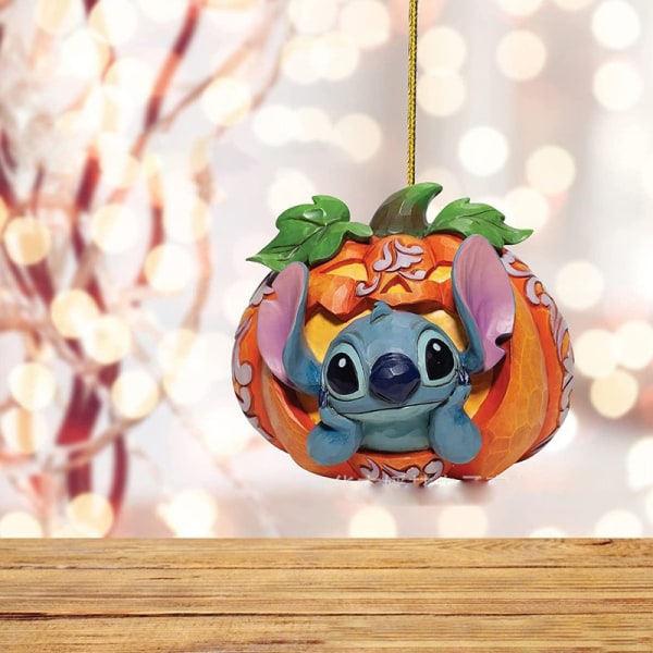 Akryyli joulukoristeet Anime Figuurit Lilo & Stitch Cart 7