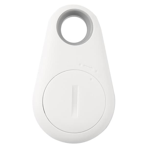 Vanndråpe Bluetooth Anti-tapt Tracker Toveis kjedeobjektfinne Black