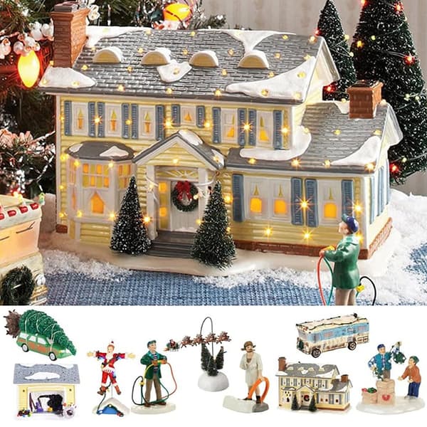 Julelandsby Ornament Juleferie Landsby Sne By B