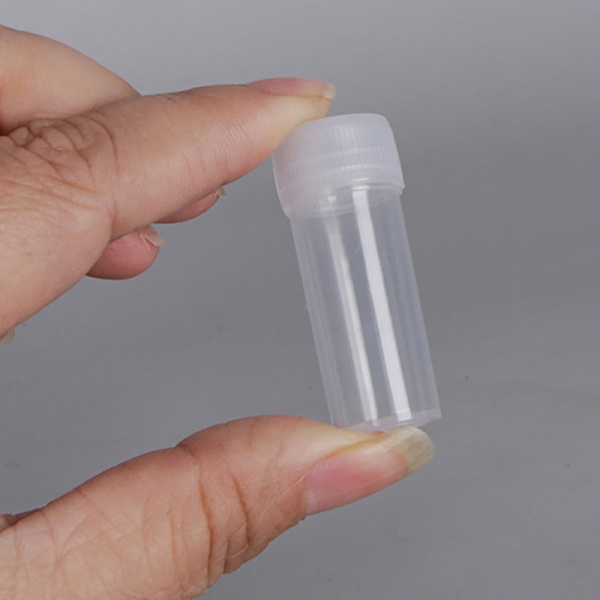 20 stk. 5 ml plastikflaske hætteglas medicin pille væske pulver opbevaring 20 pcs