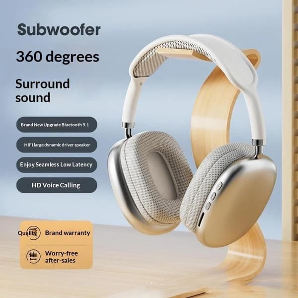 2027 NYE Bluetooth 5.4 Over-Ear Hovedtelefoner Foldbare Bærbare Mig A7