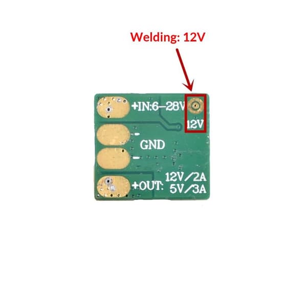 1 stk. Micro BEC 5V/3A 12V/2A til RC Multirotor Fly FPV Gratis
