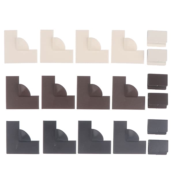 1 kpl Ikkunanurkat DIY Magneettiset Ikkuna Tarvikkeet White