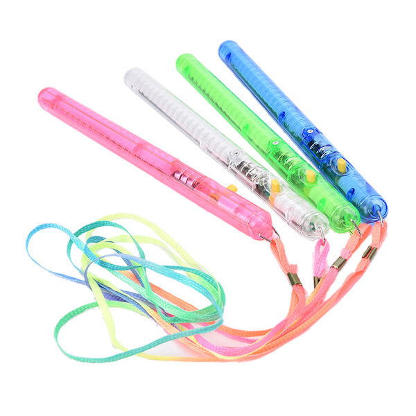 Blinkende blinkende tryllestav LED Glow Light Up Sticks til fest Chris