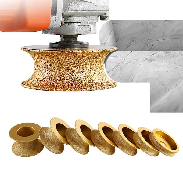 10-30MM lodde diamantprofileringshjul for vinkelsliper 20mm