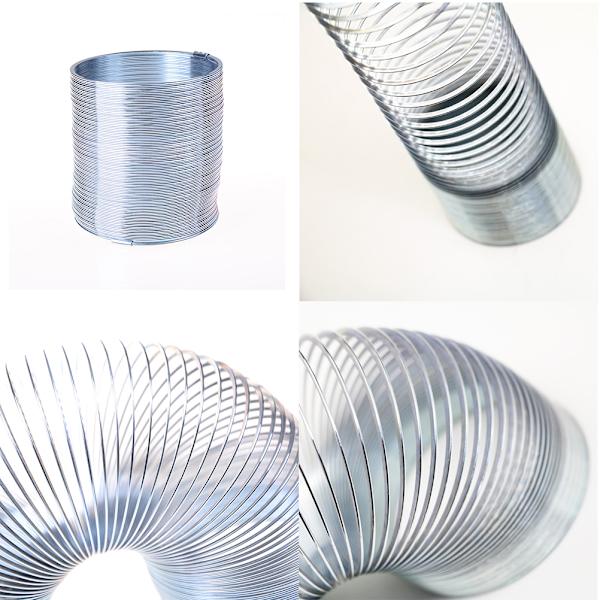 Mini hauskat metalliset sateenkaaren jousistressiä lievittävät kupariset magic
