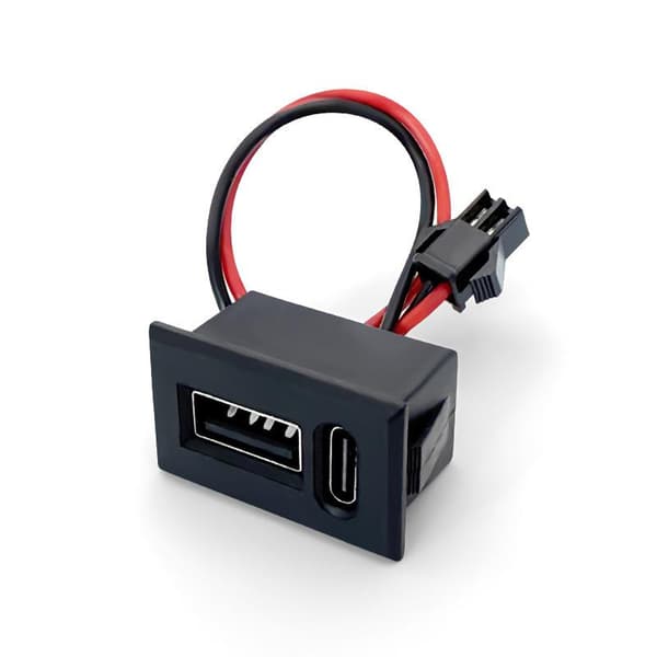 USB Type-C naarasliittimen lampun latausvirtaliitin C-tyypillä 1pc
