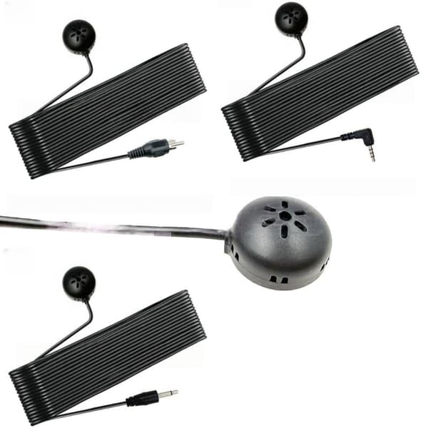 1 kpl mini 3,5 mm langallinen mikrofoni autostereoon, handsfree-mikrofoni RCA plug