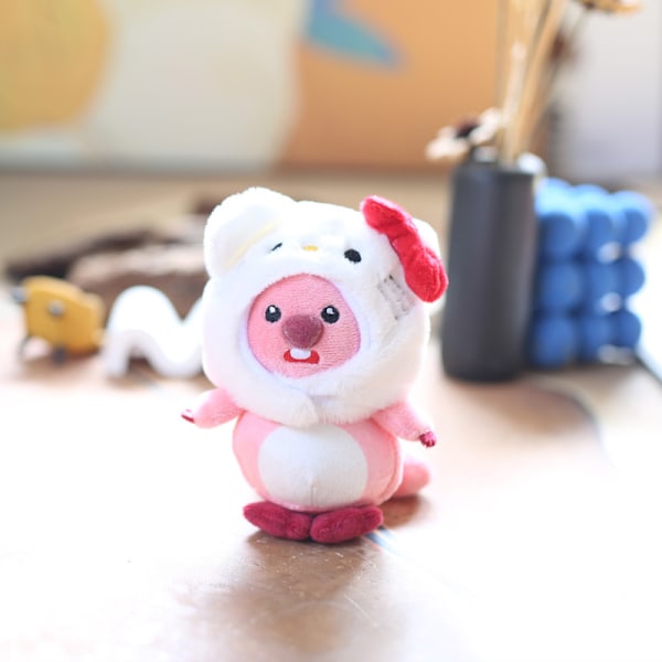 Kawaii Lovely Plush Ruby Transform Sanrio Plushie Doll nøkkelring A6