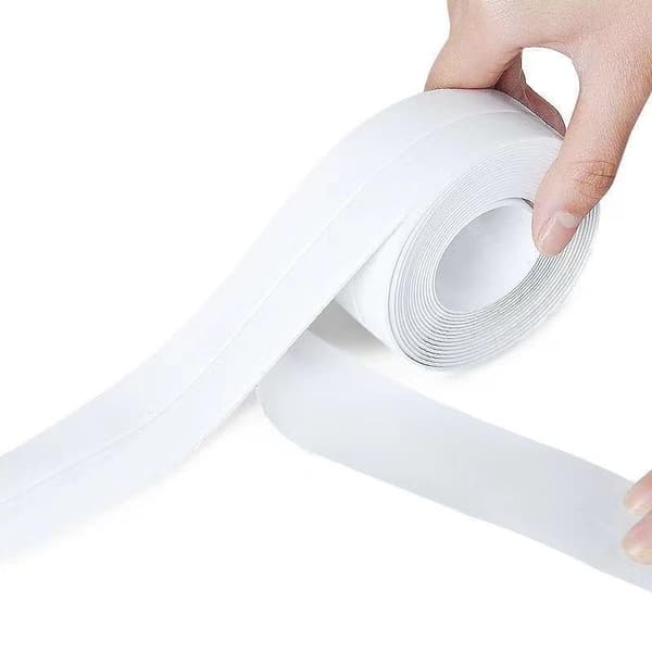 3.2/5M Selvklæbende PVC Forseglingstape Oliefast Vandtæt Køkken A6