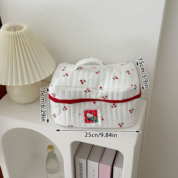 Makeup Taske Kawaii Anime Cartoon Sød Rejse Kosmetik Stationer A1