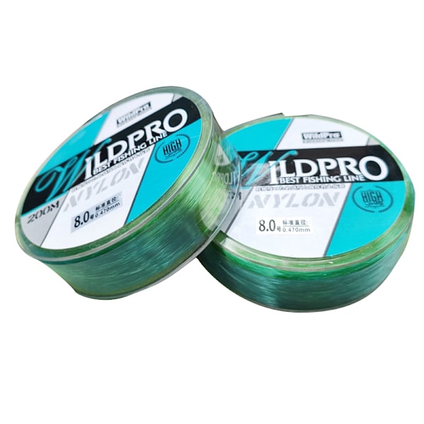Gennemsigtig nylonline 200 meter Taiwan fiskestang Høj-S transparent 3