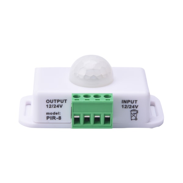 Automatisk DC 12-24V 8A Infrarød Pir Bevægelsessensor Switch