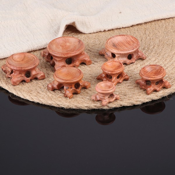 Syretræsgren Display Stativ Base til Krystalkugle Glo 3.5cm x 2.5cm